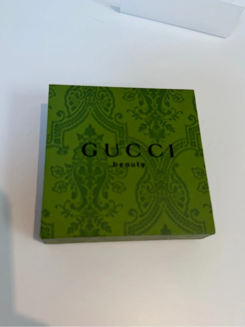 Gucci Beauty GWP Silver Compact Mirror with Black Pouch